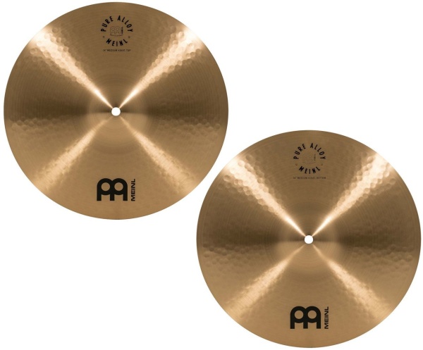 MEINL Pure Alloy Medium Hi-Hat 14" HiHatbecken
